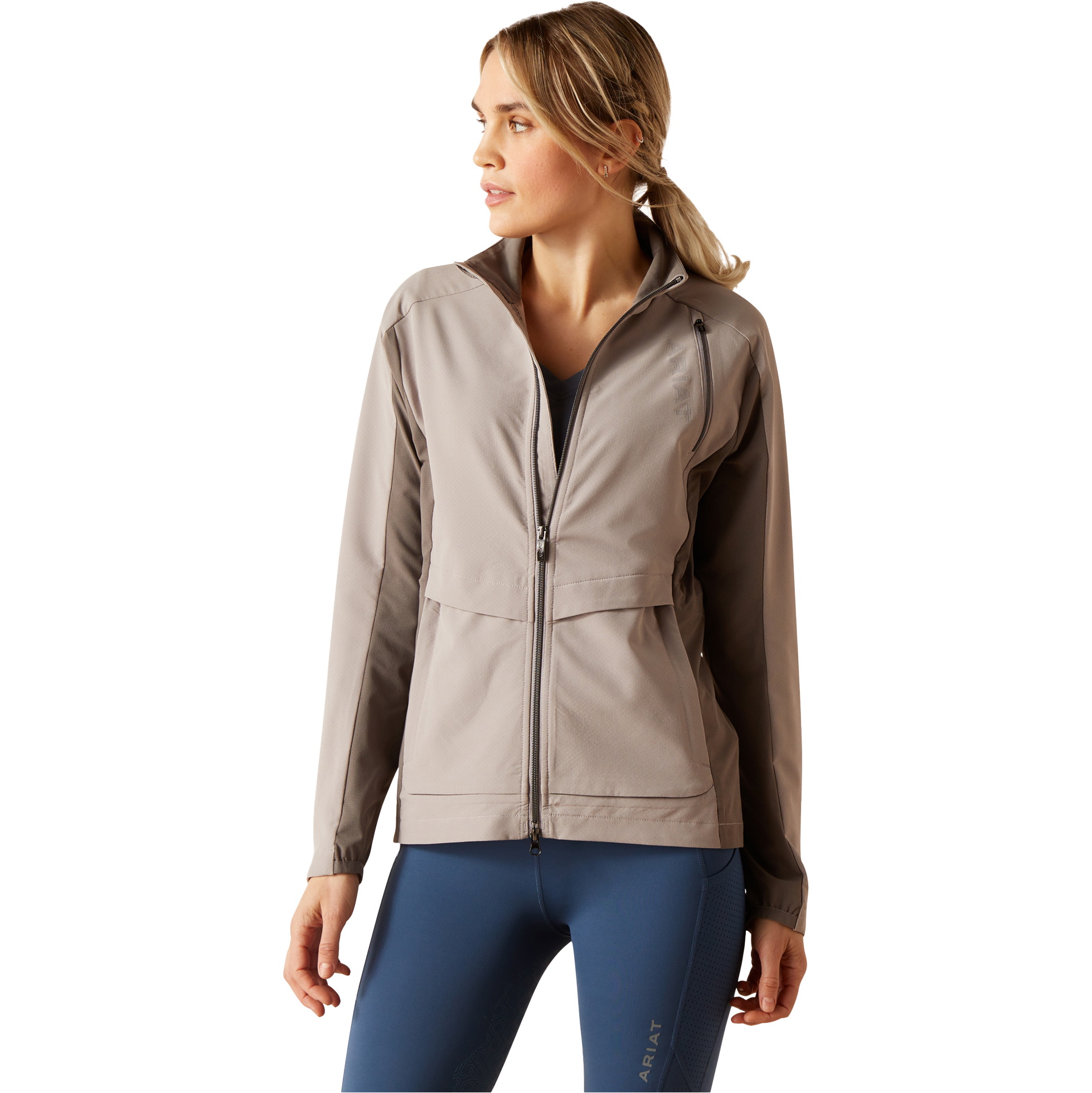 Ariat Womens Breathe Deep Jacket 10048668 - Zinc
